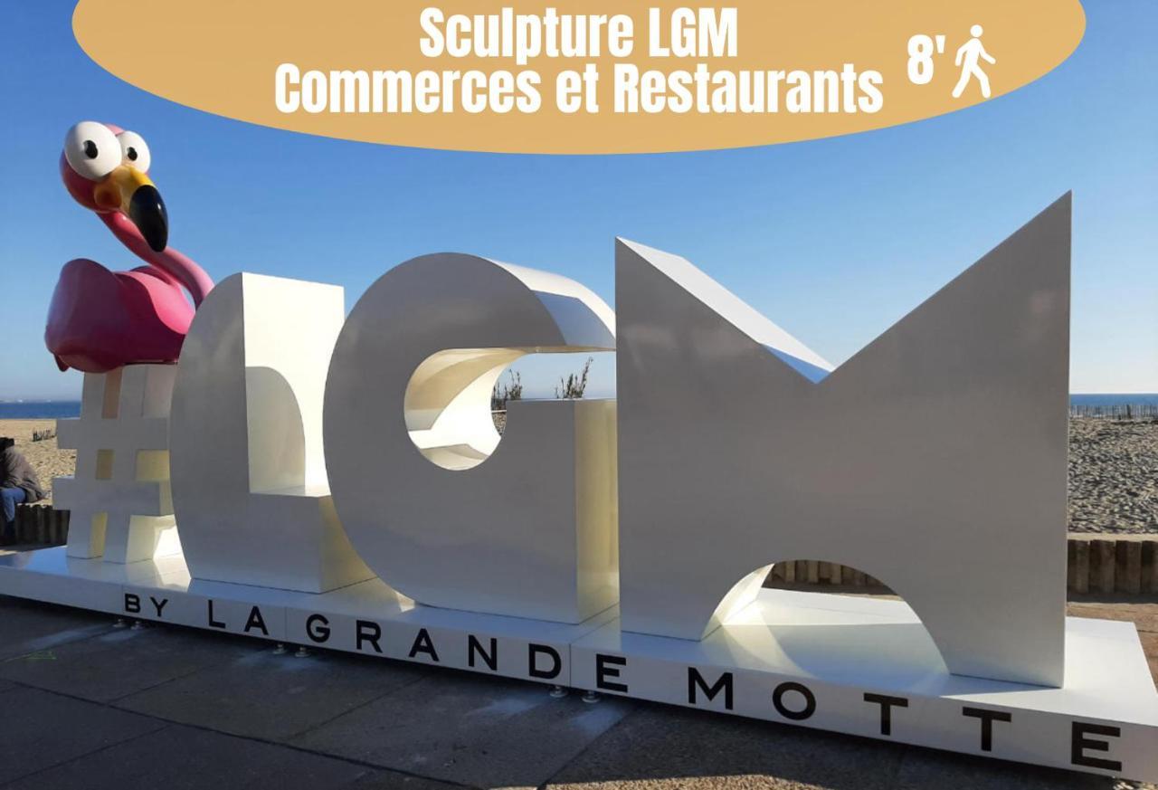 La Casita - Studio Confort Avec Terrasse Et Parking Prive- La Grande Motte, Montpellier Exteriér fotografie